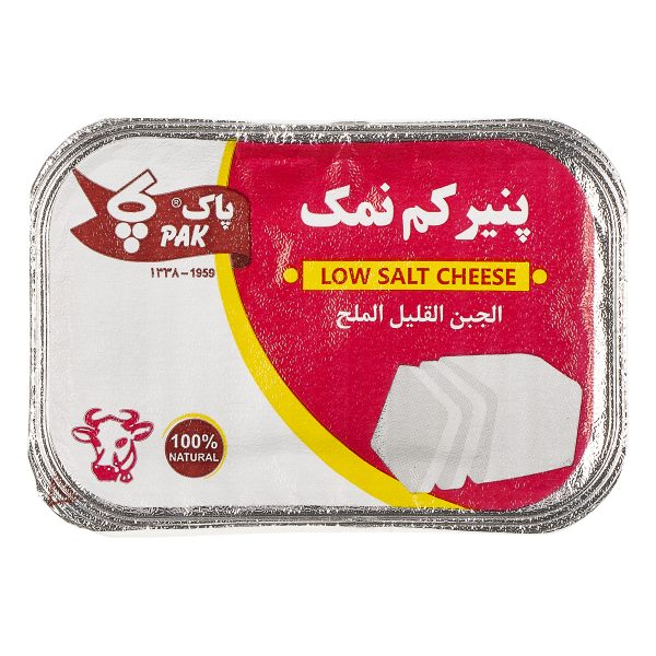 پنیر کم نمک 300 گرمی پاک