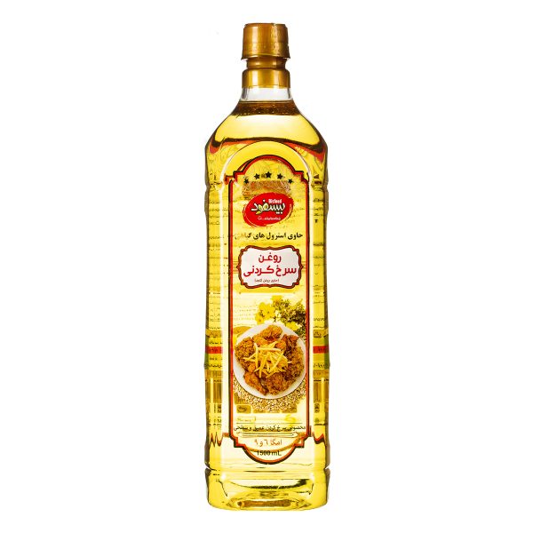 روغن سرخ کردنی حاوی روغن کنجد و استرول های گیاهی 1500 میلی لیتری بیسفود
