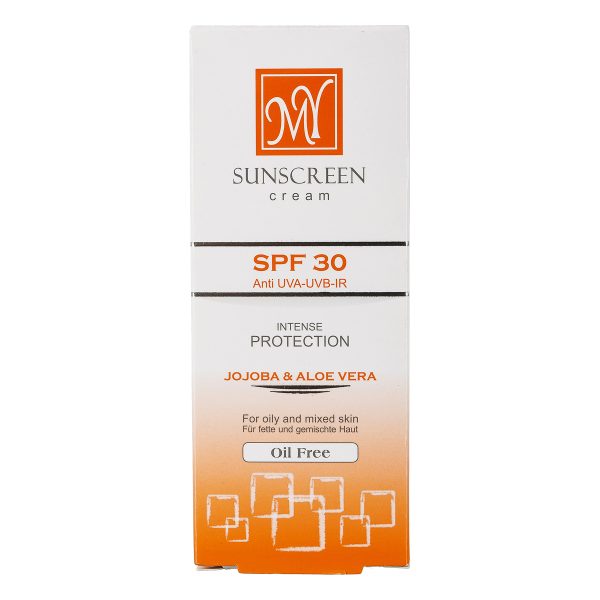 کرم ضد آفتاب فاقد چربی spf 30 مای