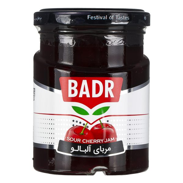 مربا آلبالو 300 گرمی بدر