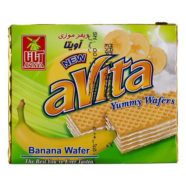 ویفر موزی آویتا 50 گرمی آناتا