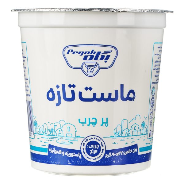 ماست پرچرب 900 گرمی پگاه