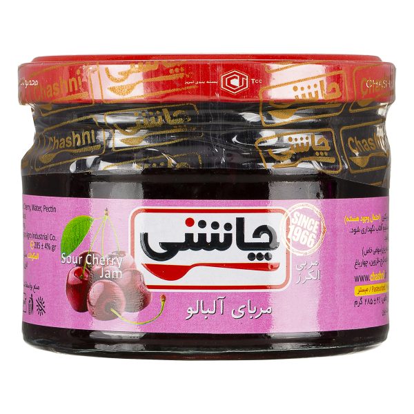 مربا آلبالو 285 گرمی چاشنی