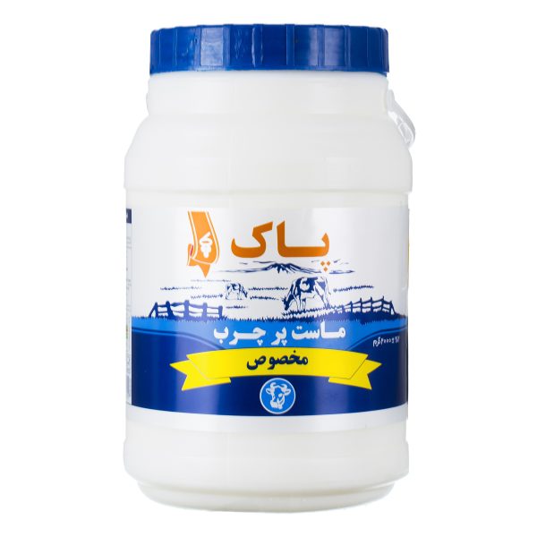 ماست پرچرب 2000 گرمی پاک