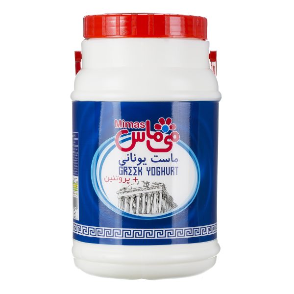 ماست یونانی 5 درصد چربی 2200 گرمی می‌ماس