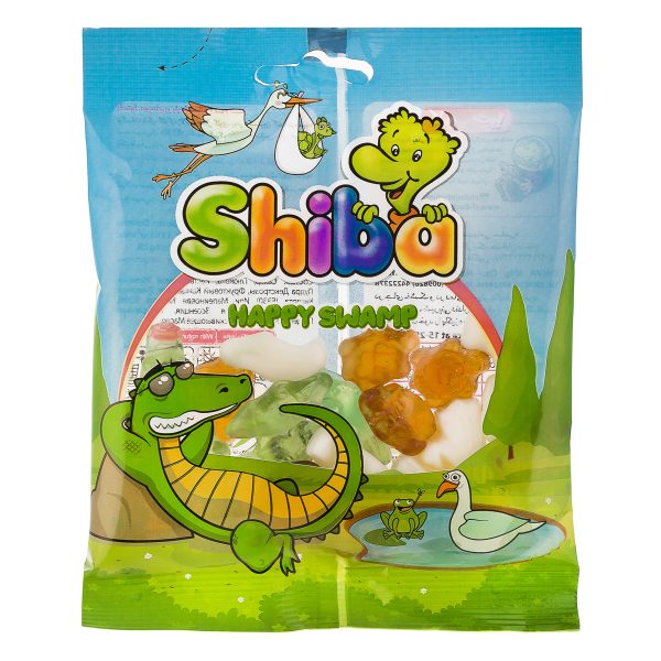 پاستیل میوه ای Happy swamp شیبا