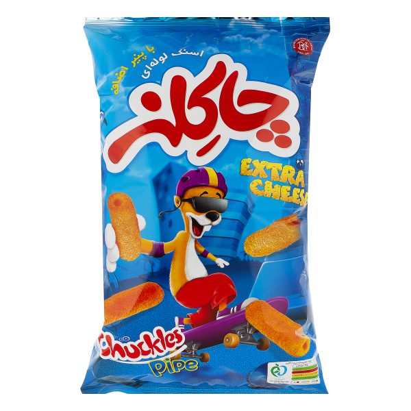 اسنک لوله ای پنیری 75 گرمی چاکلز