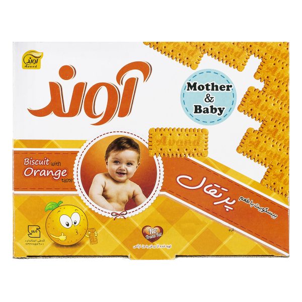 بیسکویت با طعم پرتقال 1140 گرمی آوند