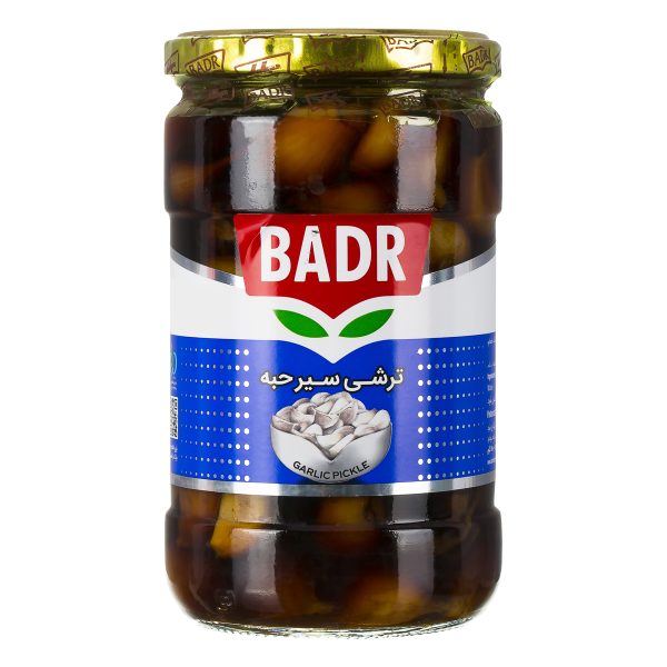 ترشی سیر حبه 650 گرمی بدر