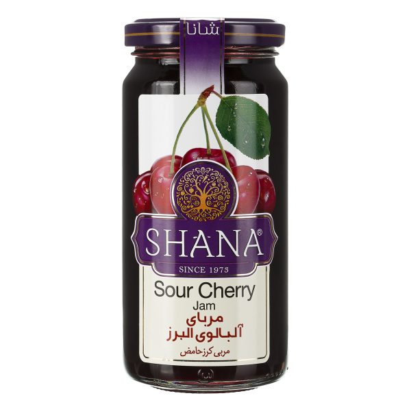 مربا آلبالو  315 گرمی شانا