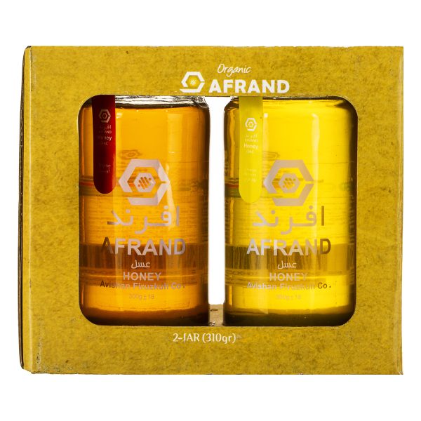 عسل طبیعی 2 عددی 300 گرمی افرند