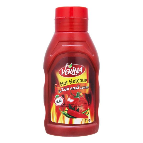 سس گوجه فرنگی تند 315 گرمی ورینا