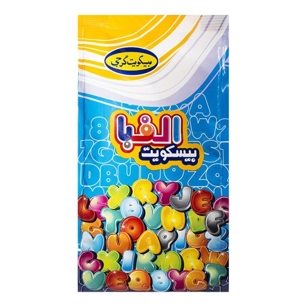 گرجی بیسکویت الفبا ۱۰۰ گرمی
