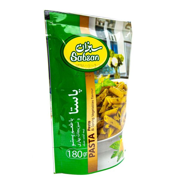 سبزان پاستا طعم پستو ۸۰ گرمی