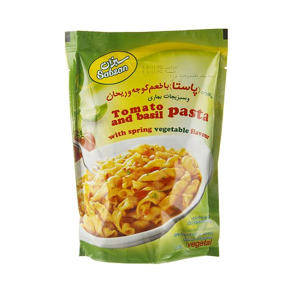 سبزان پاستا گوجه ریحان ۱۸۰ گرمی