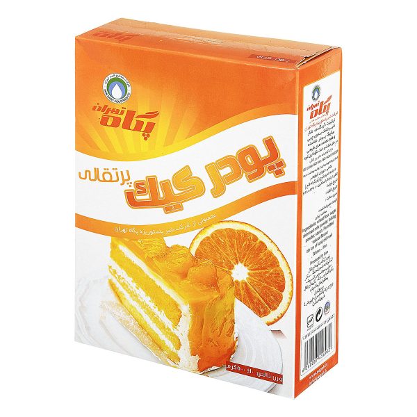 پودر کیک پرتقالی 500 گرمی پگاه