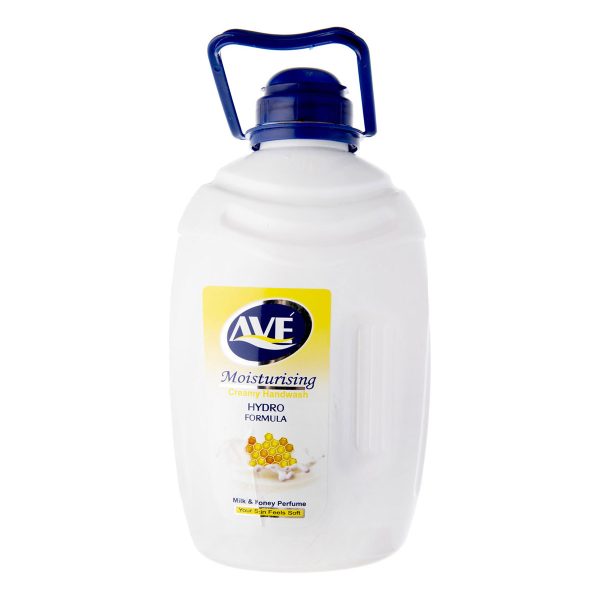 مایع دستشویی کرمی شیر و عسل 2500 گرمی اوه