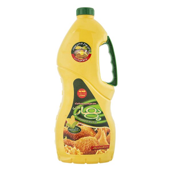 روغن سرخ کردنی با روغن ذرت 2700 گرمی بهارطلایی