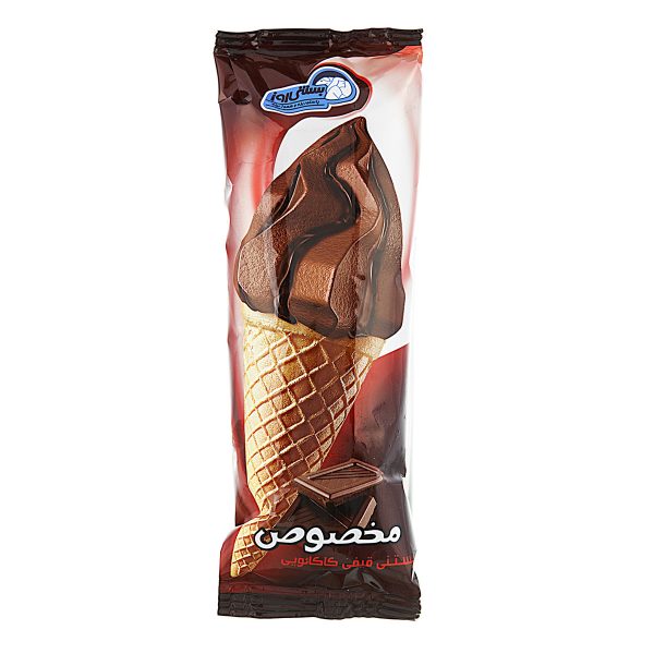 بستنی قیفی مخصوص 75 گرمی روز