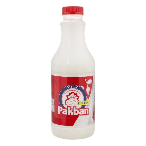 شیر کامل پرچرب 1 لیتری پاکبان