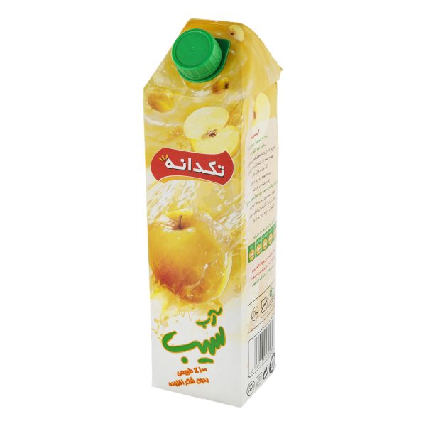 آب سیب 1 لیتری تکدانه