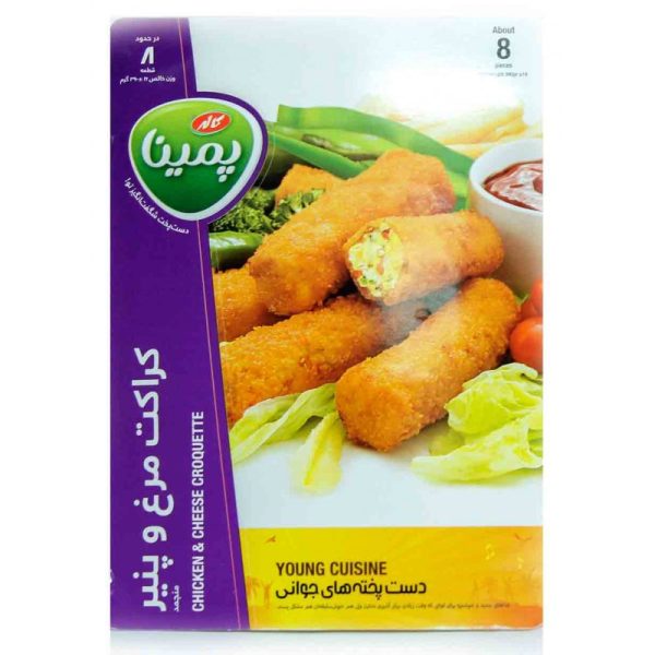 پمینا کراکت مرغ و پنیر ۳۹۰ گرمی