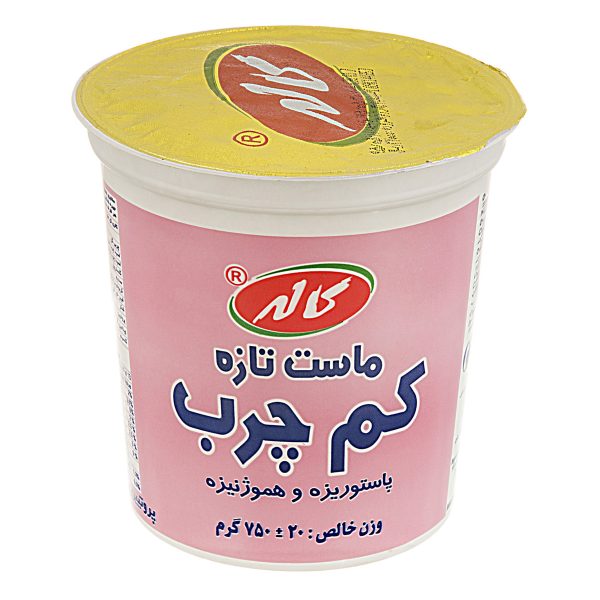 ماست 1،5 درصد چربی 750 گرمی کاله