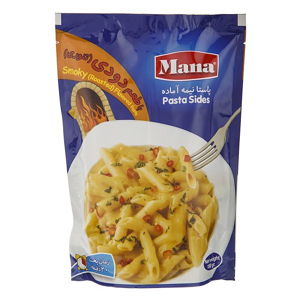 پاستا نیمه آماده با طعم تنوری 180 گرمی مانا
