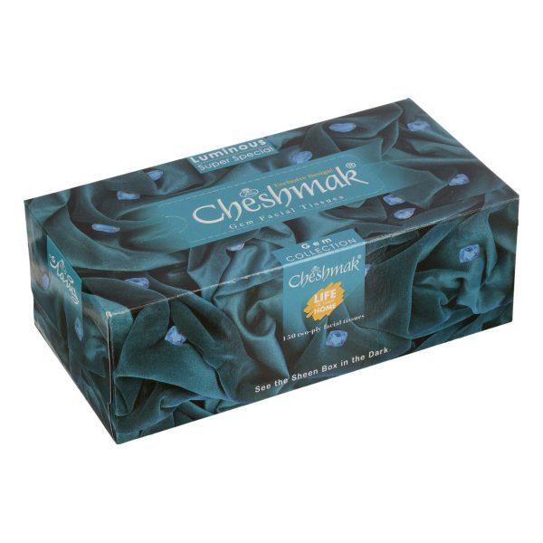 دستمال کاغذی نگین دو لایه 150 برگ چشمک