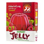 برتر پودر ژله با طعم تمشک ۱۰۰ گرمی