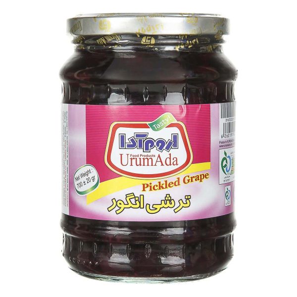 اروم‌ آدا ترشی انگور ۷۰۰ گرمی