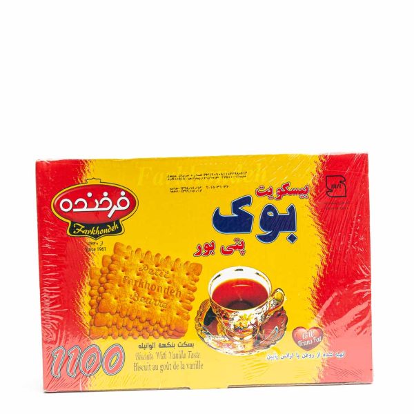 فرخنده بسکوییت پتی بور ۶۰۰ گرمی
