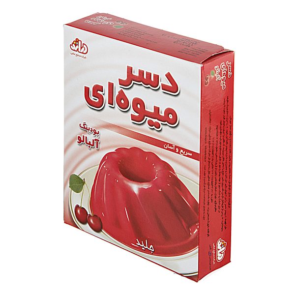 دسر آلبالویی 50 گرمی دراژه