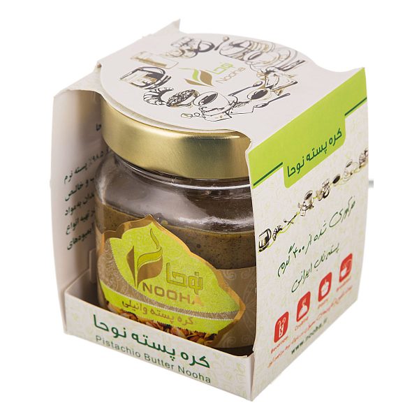 کره پسته وانیلی 170 گرمی نوحا
