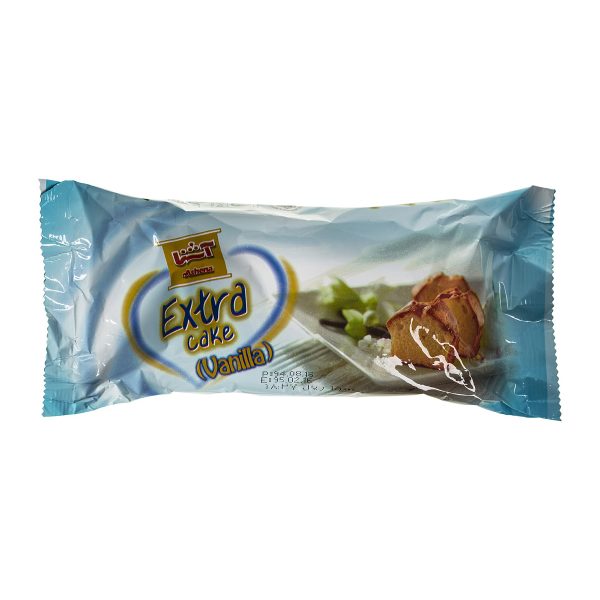 کیک وانیلی 115 گرمی آشنا