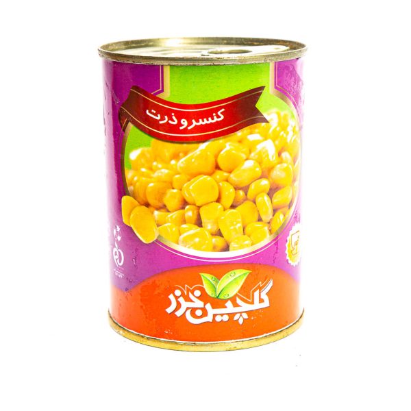 گلچین خزر کنسرو ذرت ۴۰۰ گرمی