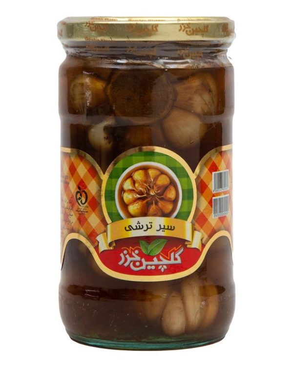 گلچین خزر ترشی سیر ۷۰۰ گرمی