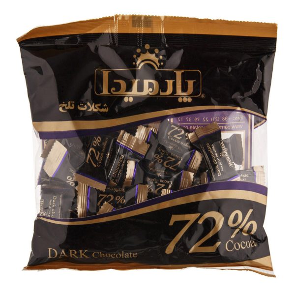 شکلات تلخ 72 درصد 330 گرمی پارمیدا