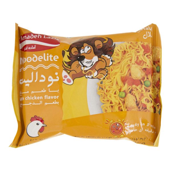 نودل مرغ مخصوص کودک 85 گرمی آماده‌لذیذ
