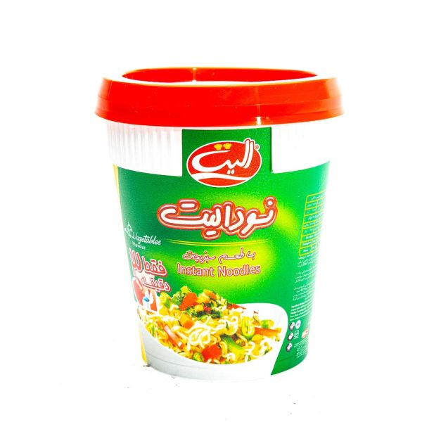 الیت نودالیت با طعم گوشت لیوانی ۶۵ گرم
