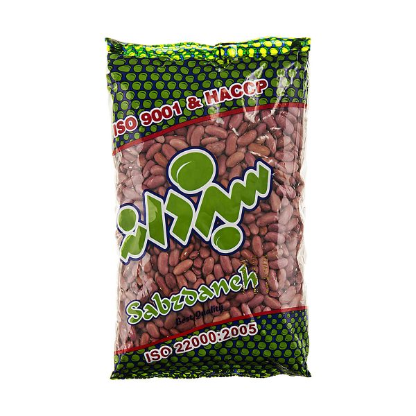 لوبیا قرمز کپسولی 900 گرمی سبزدانه