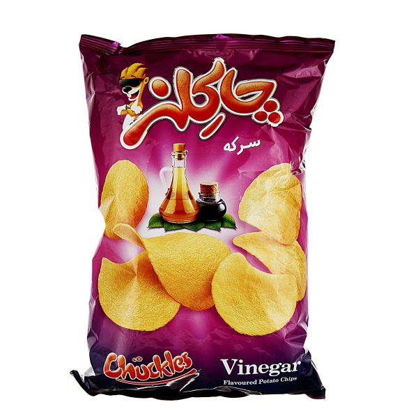 چیپس سرکه‌ای 130 گرمی چاکلز