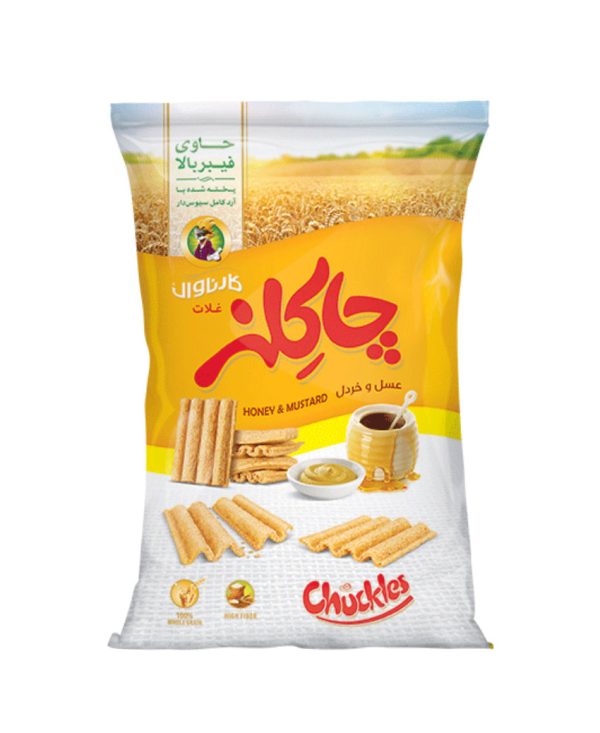 چاکلز مولتی گرین خردل و عسل ۸۵ گرمی