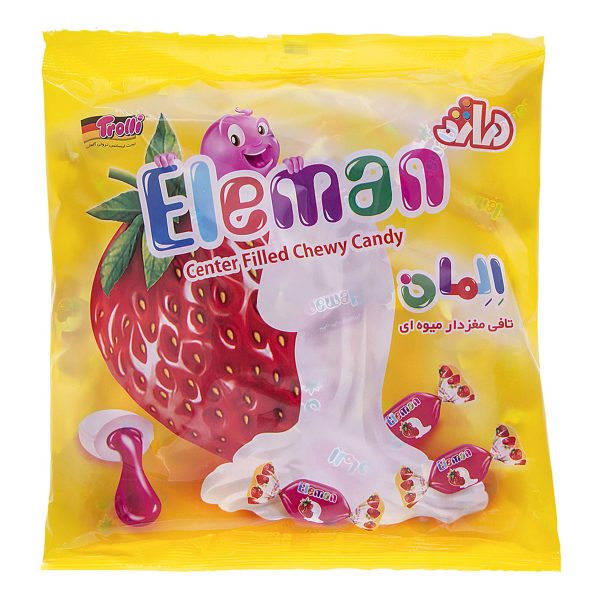 تافی المان توت‌ فرنگی 300 گرمی دراژه