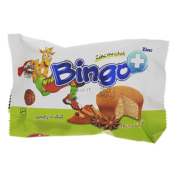 کیک دارچینی 45 گرمی بینگو