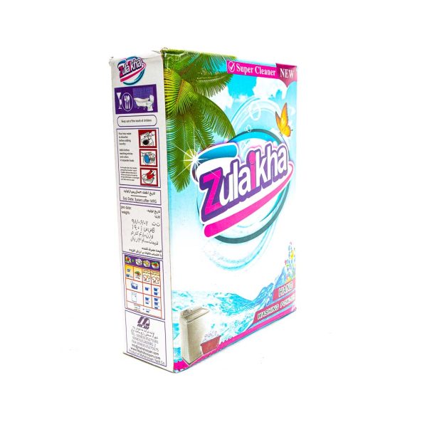 زلیخا پودر ماشین لباسشویی ۴۸۰ گرمی