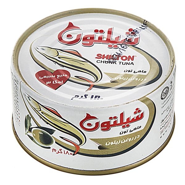 کنسرو ماهی تن در روغن زیتون 180 گرمی شیلتون