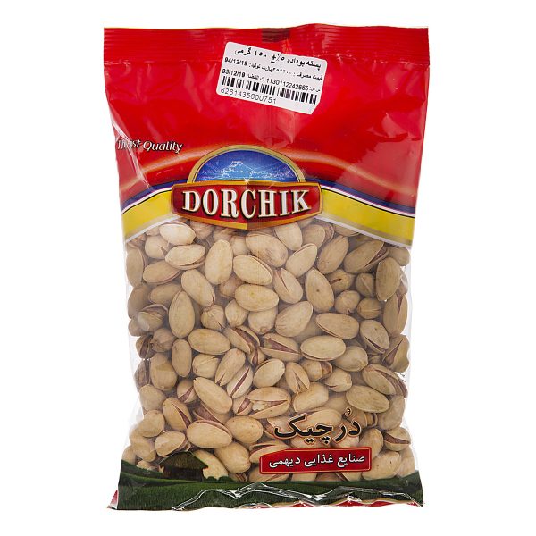 پسته احمدآقایی شور 450 گرمی درچیک