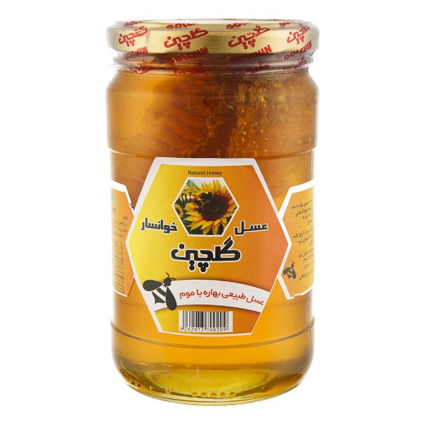 عسل با موم بهاره 900 گرمی گلچین