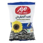 تخمه آفتابگردان نمکی 125 گرمی مزمز